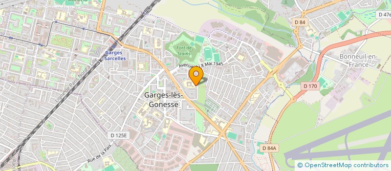localisation de l'entreprise MONSIEUR HUSAMETTIN GUMUS  GARGES-LES-GONESSE