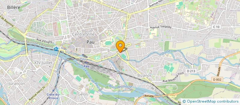 localisation de l'entreprise MONSIEUR HUSEJVA USMAN à PAU