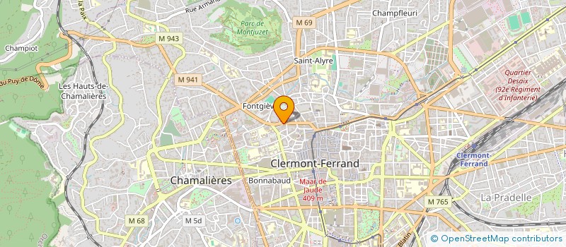 localisation de l'entreprise MONSIEUR HUSEVIN KAYRAN à CLERMONT-FERRAND