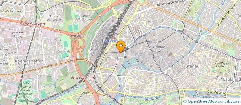 localisation de l'entreprise MONSIEUR HUSEYEN CELIK à STRASBOURG