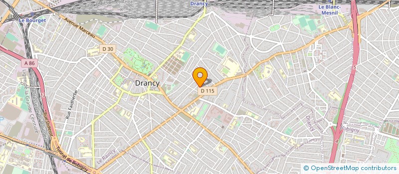 localisation de l'entreprise MONSIEUR HUSEYIN ARSLAN à DRANCY