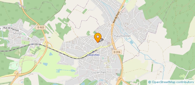 localisation de l'entreprise MONSIEUR HUSEYIN ATA COT  LUZARCHES