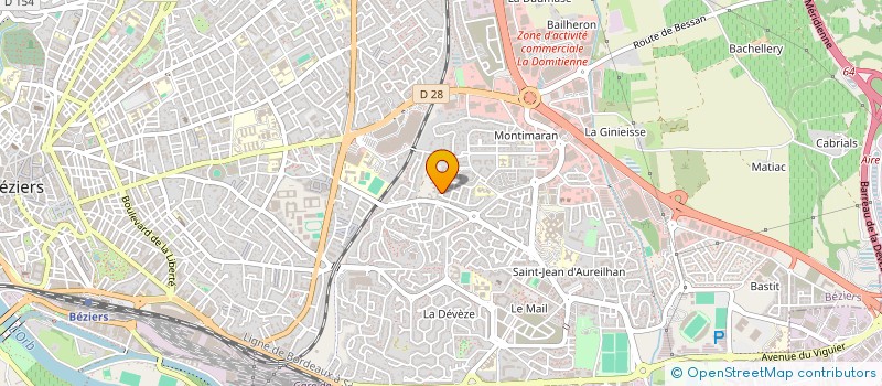 localisation de l'entreprise MONSIEUR HUSEYIN BOZKURT  BEZIERS