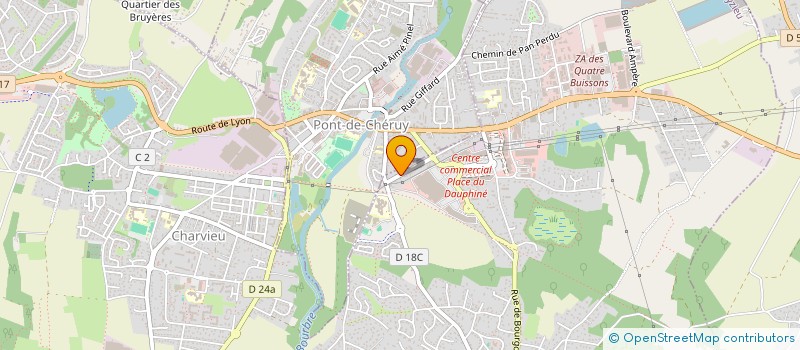 localisation de l'entreprise MONSIEUR HUSEYIN CAGLAR  PONT-DE-CHERUY