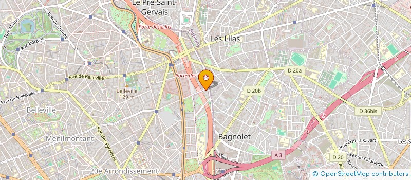 localisation de l'entreprise MONSIEUR HUSEYIN DALKAYA  PARIS