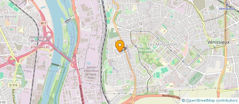 localisation de l'entreprise MONSIEUR HUSEYIN ERDINC  SAINT-FONS