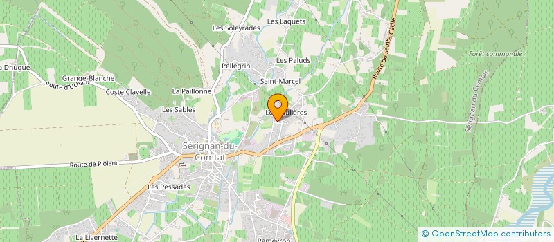 localisation de l'entreprise MONSIEUR HUSEYIN ERDOGAN  SERIGNAN-DU-COMTAT