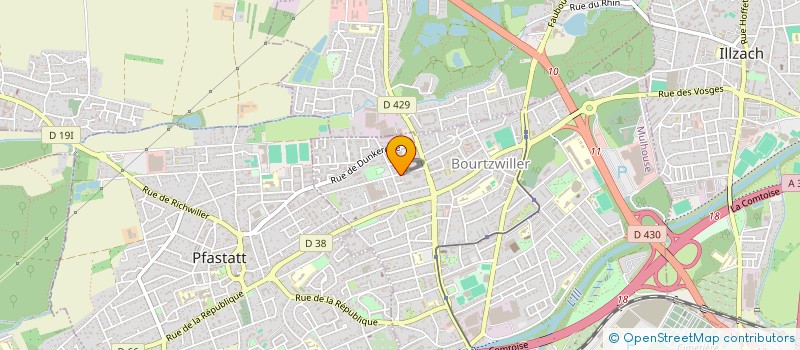 localisation de l'entreprise MONSIEUR HUSEYIN GOKMEN  MULHOUSE