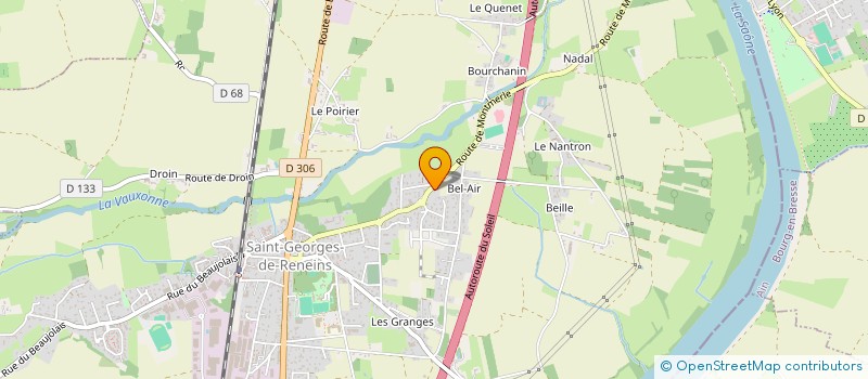 localisation de l'entreprise MONSIEUR HUSEYIN GOZCU  SAINT-GEORGES-DE-RENEINS