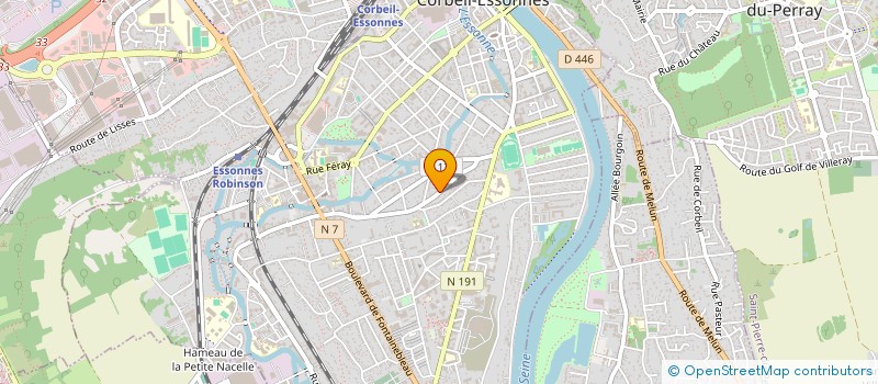 localisation de l'entreprise MONSIEUR HUSEYIN GUMUS  CORBEIL-ESSONNES