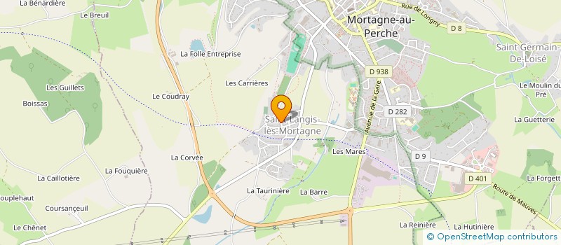 localisation de l'entreprise MONSIEUR HUSEYIN ISIK à SAINT-LANGIS-LES-MORTAGNE