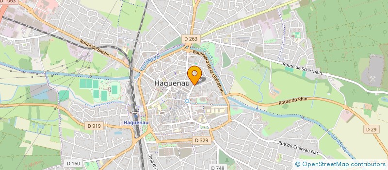 localisation de l'entreprise MONSIEUR HUSEYIN ISTANBULLU à HAGUENAU