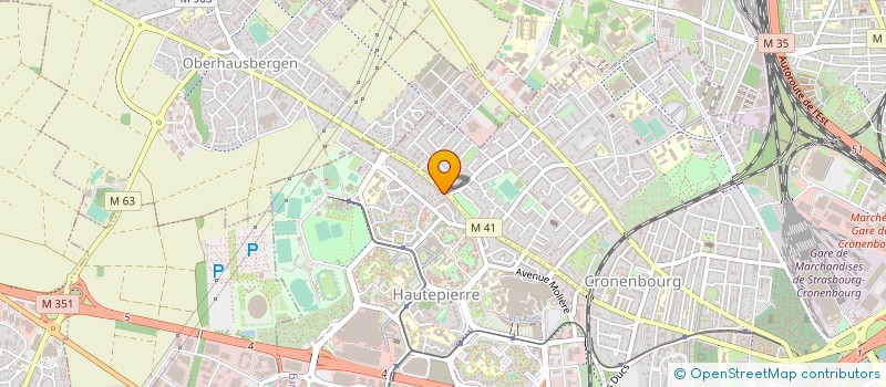 localisation de l'entreprise MONSIEUR HUSEYIN KAYAR à STRASBOURG
