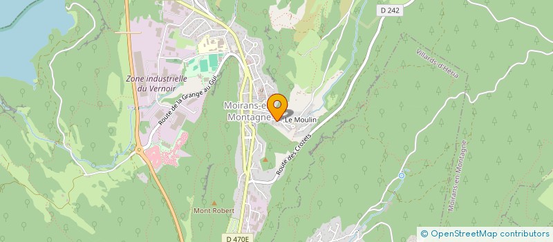 localisation de l'entreprise MONSIEUR HUSEYIN MEMIS  MOIRANS-EN-MONTAGNE