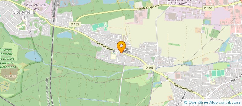 localisation de l'entreprise MONSIEUR HUSEYIN OZDEMIR  RICHWILLER