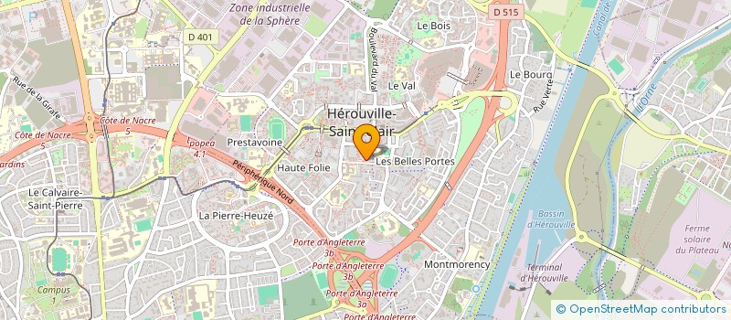 localisation de l'entreprise MONSIEUR HUSEYIN OZTURK à HEROUVILLE SAINT CLAIR