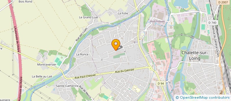 localisation de l'entreprise MONSIEUR HUSEYIN OZTURK à CHALETTE-SUR-LOING