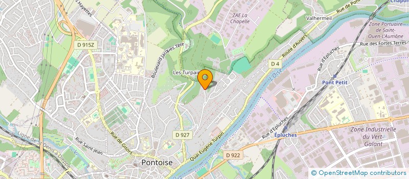 localisation de l'entreprise MONSIEUR HUSEYIN SEFOLAR  PONTOISE