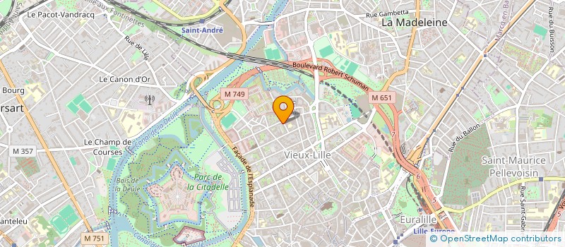 localisation de l'entreprise MONSIEUR HUSEYIN TEK à LILLE