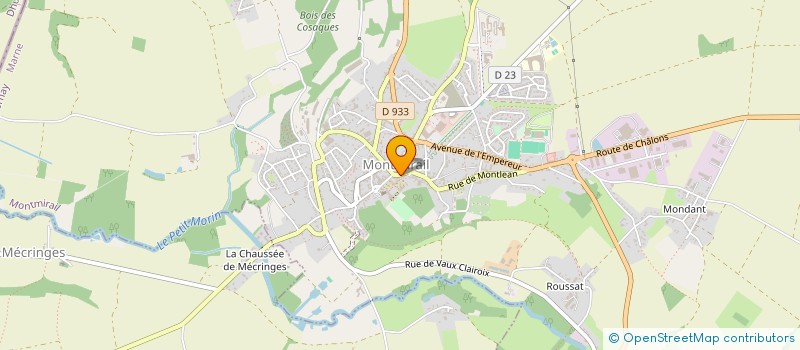 localisation de l'entreprise MONSIEUR HUSEYIN TEKIN  MONTMIRAIL