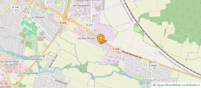 localisation de l'entreprise MONSIEUR HUSEYIN TINMAZ  MALAY LE GRAND