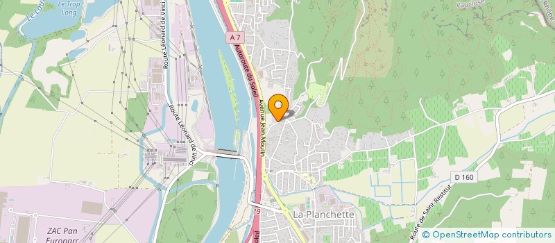 localisation de l'entreprise MONSIEUR HUSEYIN TIRAM à BOLLENE