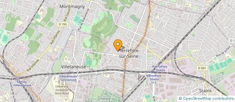 localisation de l'entreprise MONSIEUR HUSEYIN UCURUM à PIERREFITTE-SUR-SEINE