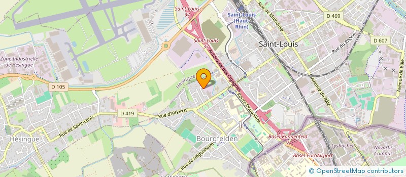 localisation de l'entreprise MONSIEUR HUSEYIN YILDIZ  SAINT-LOUIS