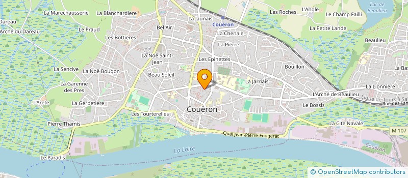 localisation de l'entreprise MONSIEUR HUSIEN ABDELA ADEM à COUERON