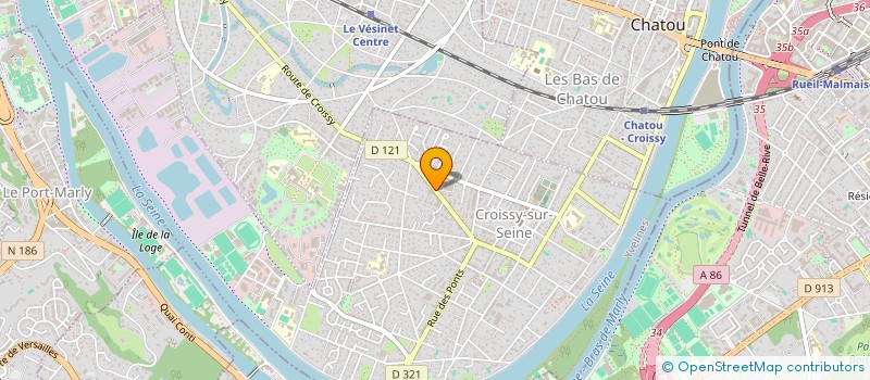 localisation de l'entreprise MONSIEUR HUSKLY ITOE LOMBE  CROISSY-SUR-SEINE