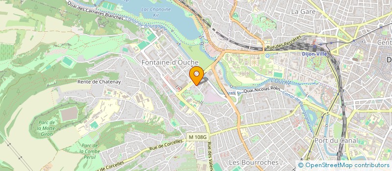 localisation de l'entreprise MONSIEUR HUSO SULEJMANOVIC à DIJON
