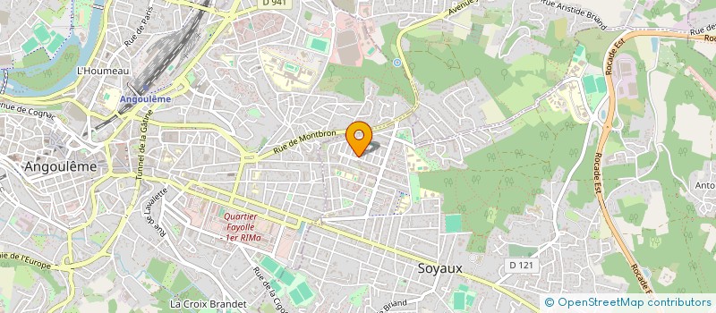 localisation de l'entreprise MONSIEUR HUSSAIN ABID  SOYAUX