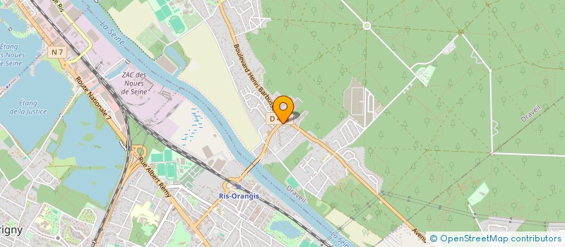 localisation de l'entreprise MONSIEUR HUSSAIN ARIF à DRAVEIL