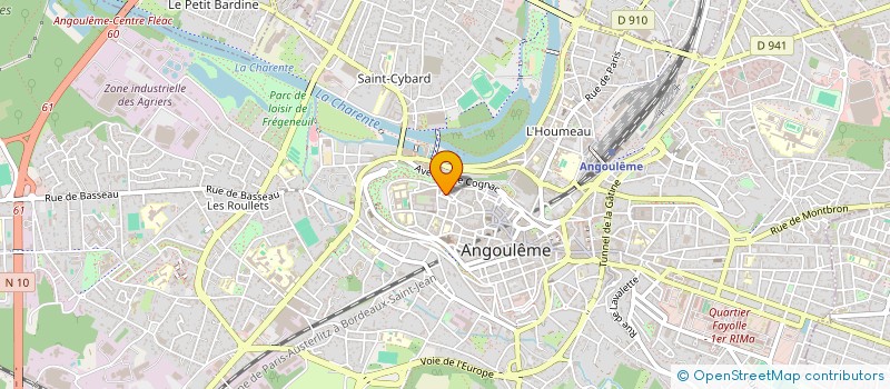localisation de l'entreprise MONSIEUR HUSSAIN TAIMOOR à ANGOULEME