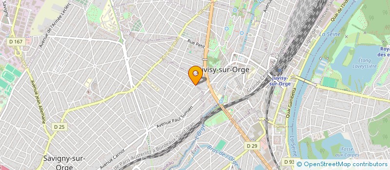 localisation de l'entreprise MONSIEUR HUSSAM ALHAMOUD  SAVIGNY-SUR-ORGE