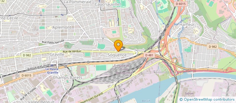 localisation de l'entreprise MONSIEUR HUSSAM DABBIK à LE HAVRE