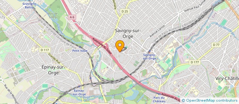 localisation de l'entreprise MONSIEUR HUSSAM KHALIL à SAVIGNY-SUR-ORGE