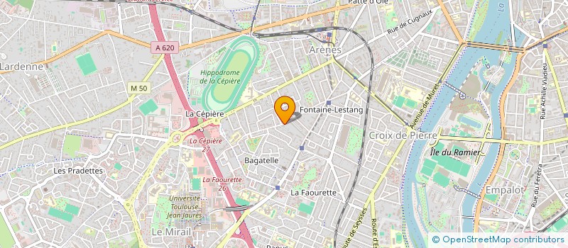 localisation de l'entreprise MONSIEUR HUSSAM PAMADAN  TOULOUSE