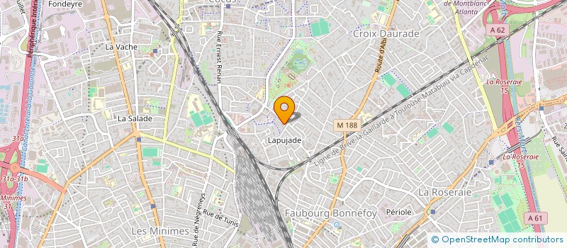 localisation de l'entreprise MONSIEUR HUSSAYN OUATASSOU  TOULOUSE