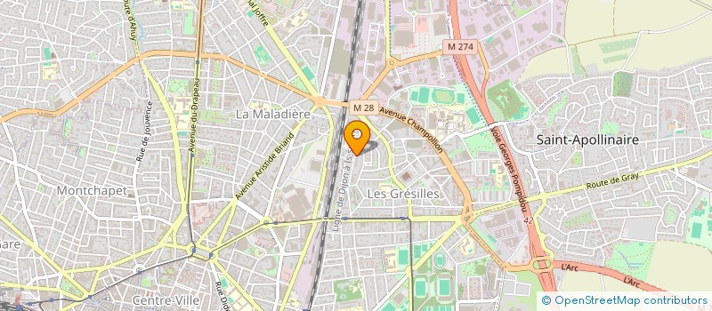 localisation de l'entreprise MONSIEUR HUSSEIN ADAN DHAYOW à DIJON
