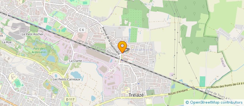 localisation de l'entreprise MONSIEUR HUSSEIN AL GHAZAL  TRELAZE