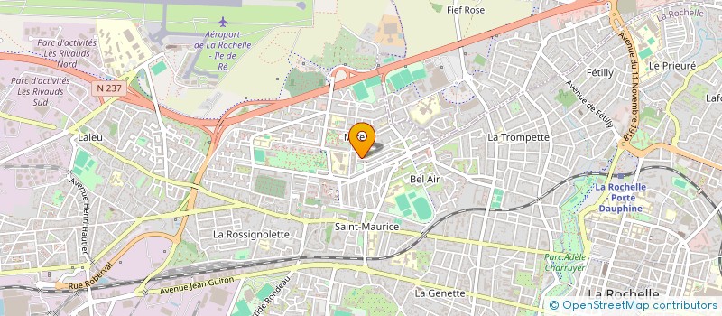 localisation de l'entreprise MONSIEUR HUSSEIN AL-TAIE  LA ROCHELLE