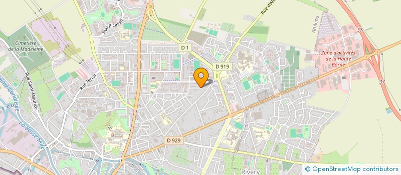 localisation de l'entreprise MONSIEUR HUSSEIN ALBADI  AMIENS