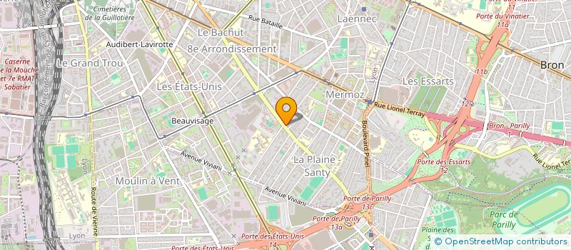 localisation de l'entreprise MONSIEUR HUSSEIN ALI ALNOUR  LYON