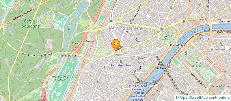 localisation de l'entreprise MONSIEUR HUSSEIN ATOUI  PARIS