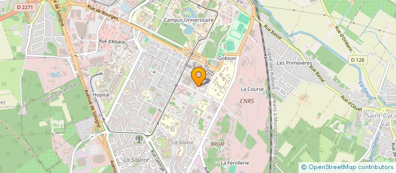 localisation de l'entreprise MONSIEUR HUSSEIN DAOUD YAHYA à ORLEANS