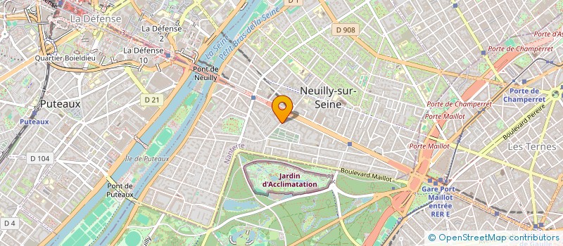localisation de l'entreprise MONSIEUR HUSSEIN DOULACHE à NEUILLY-SUR-SEINE