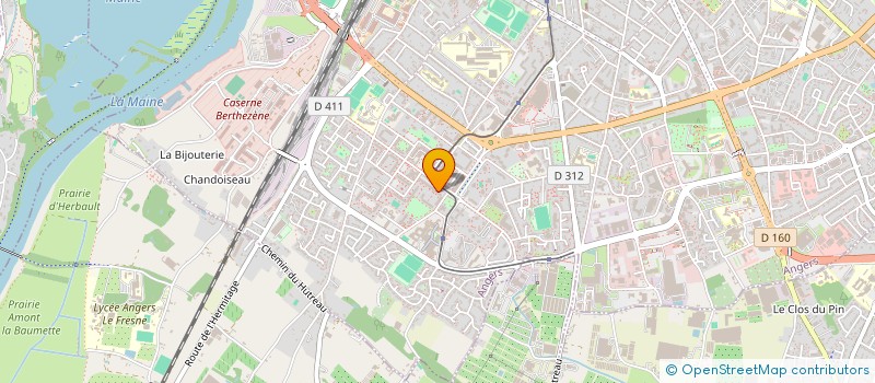 localisation de l'entreprise MONSIEUR HUSSEIN FARES à ANGERS