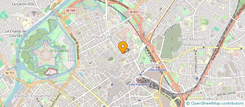 localisation de l'entreprise MONSIEUR HUSSEIN HARBAOUI à LILLE