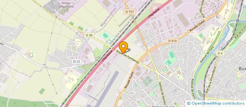 localisation de l'entreprise MONSIEUR HUSSEIN HUSSEIN  POITIERS